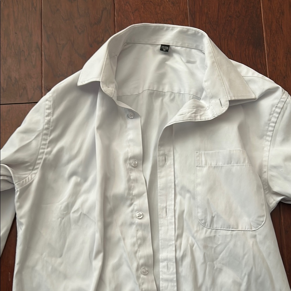 Men's White Dress Shirt